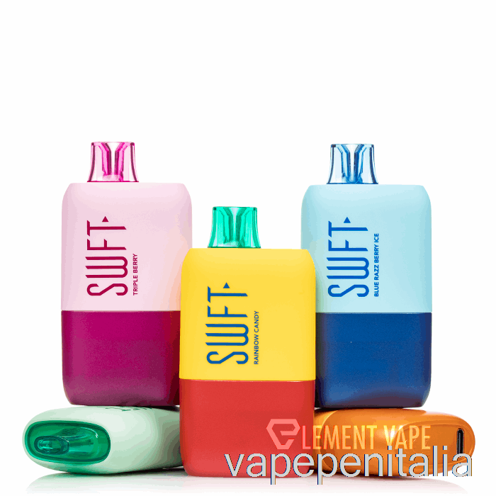 Vape In Italia Swft Icon 7500 Smart Display Roll Up Di Fragole Usa E Getta